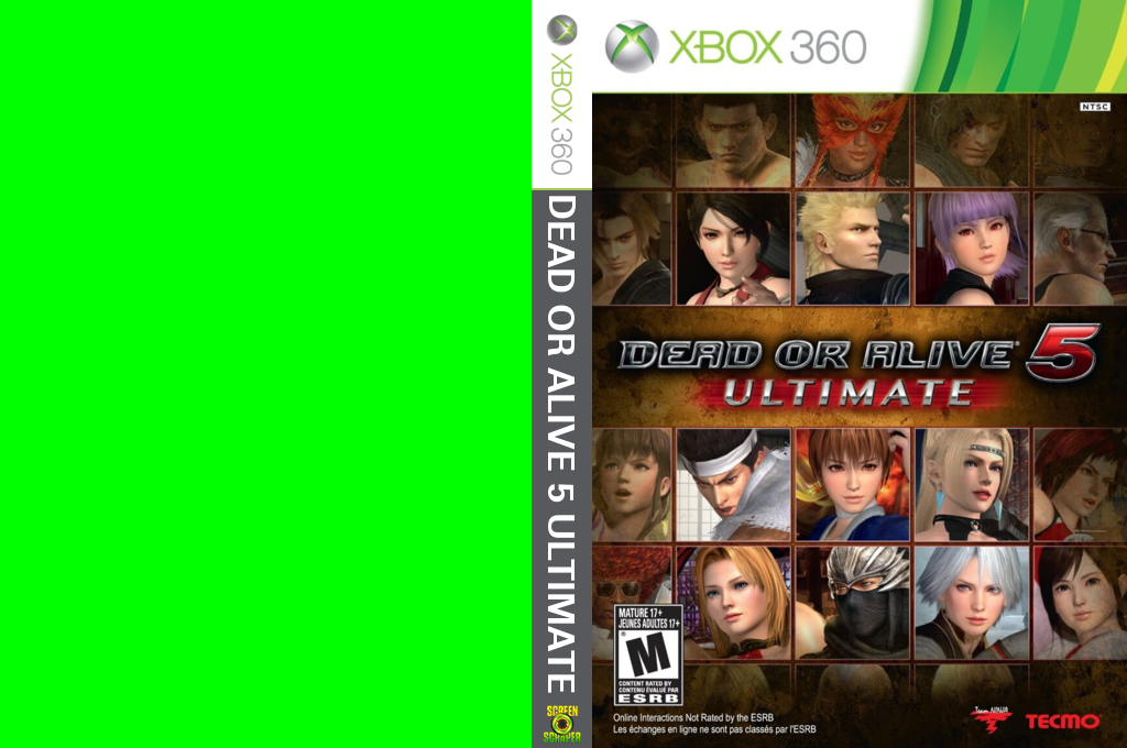 Dead or Alive 5 Ultimate — box-texture (US)