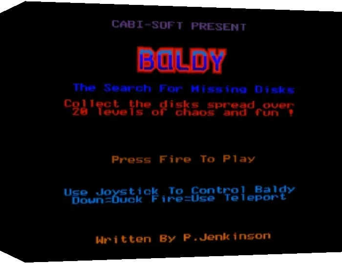 Baldy - The Search For Missing Disks — box-3D (WOR)