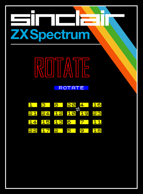 Rotate box art