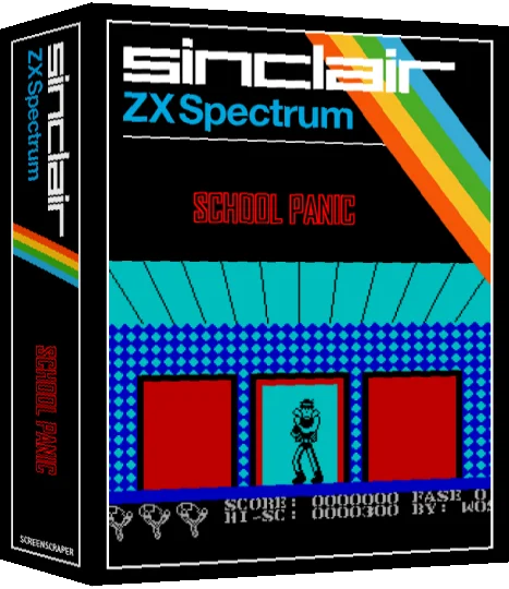 School Panic — box-3D (SS)