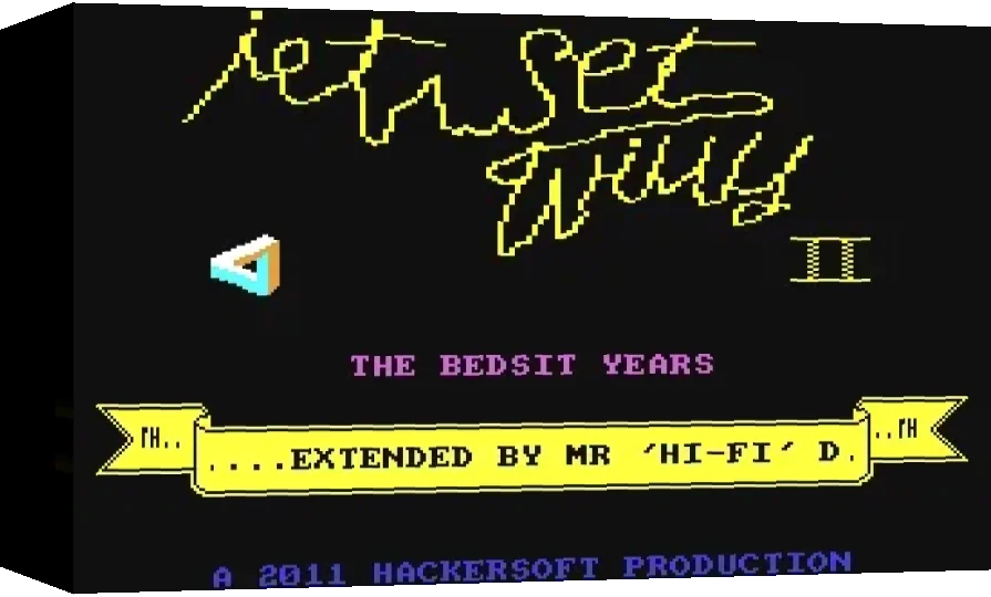 Jet Set Willy 2 : The Bedsit Years — box-3D (WOR)