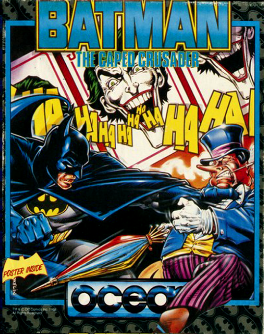 Batman : The Caped Crusader — box-2D (EU)