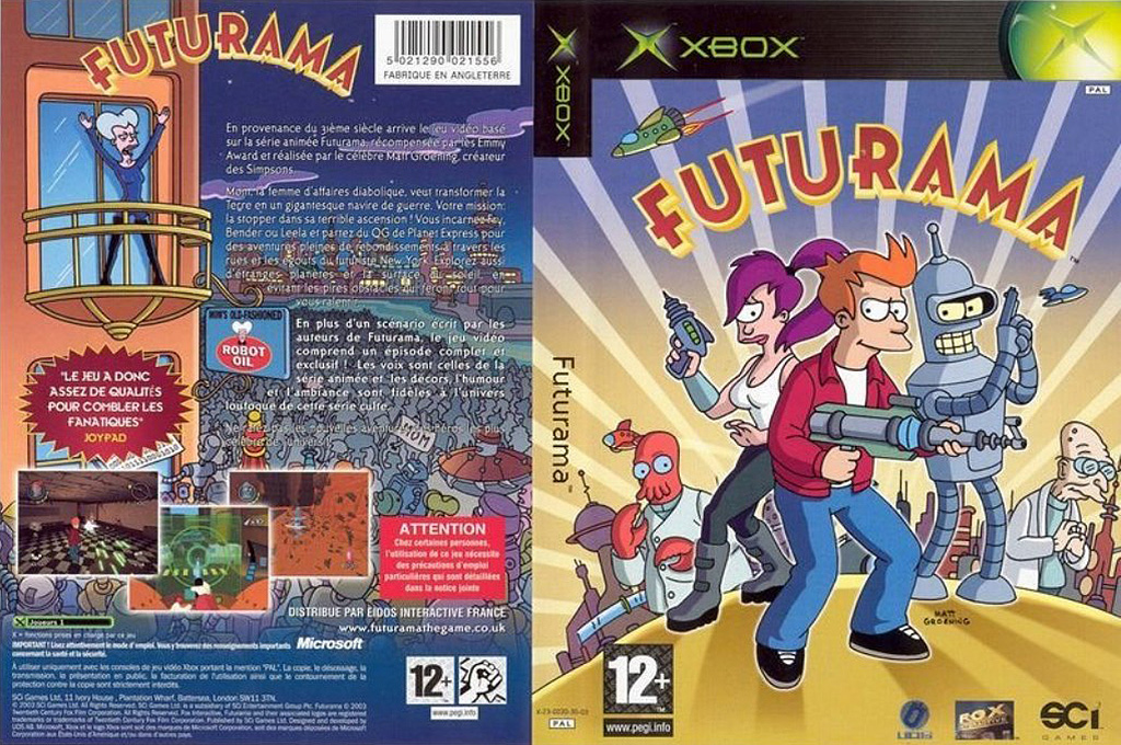 Futurama — box-texture (FR)