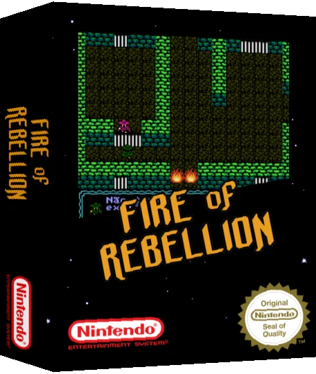 Fire of Rebellion — box-3D (SS)