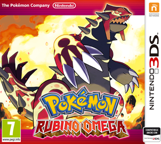 Pokemon Omega Ruby — box-2D (IT)