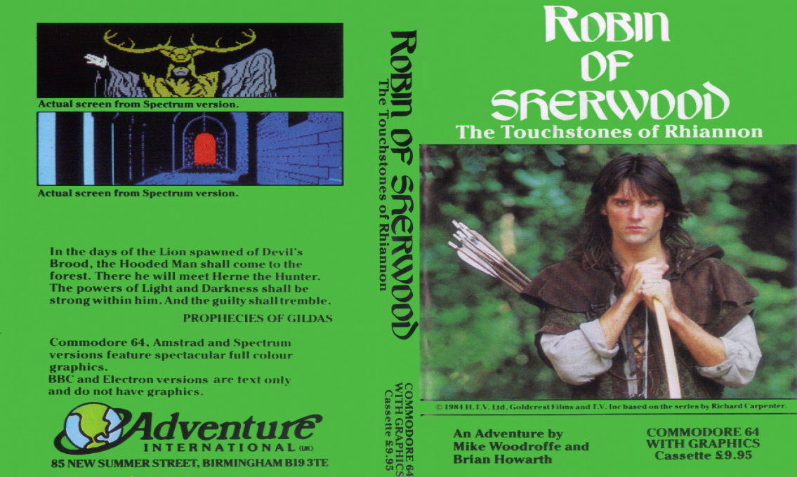 Robin Of Sherwood - The Touchstones Of Rhiannon — box-texture (EU)