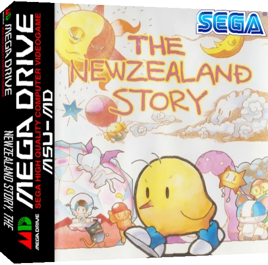 Newzealand Story, The — box-3D (WOR)