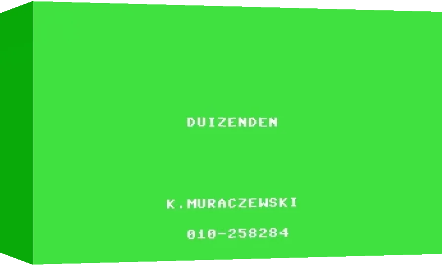 Duizenden — box-3D (WOR)