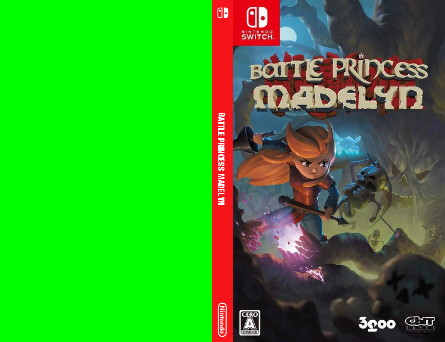 Battle Princess Madelyn — box-texture (JP)