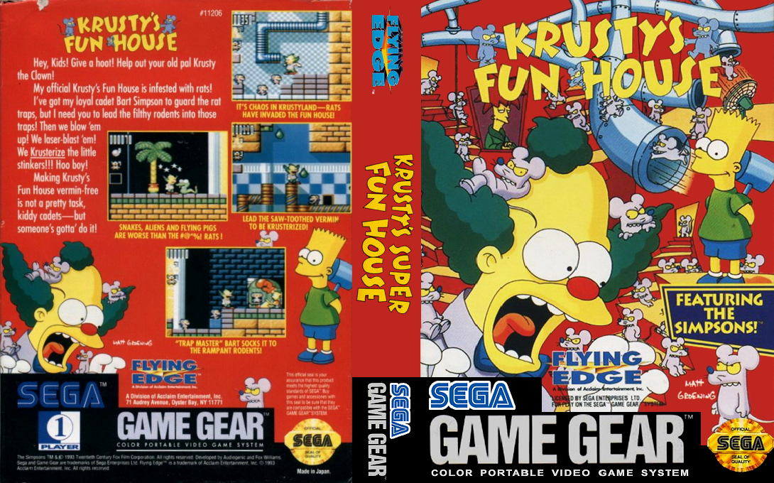 Krusty's Fun House — box-texture (US)