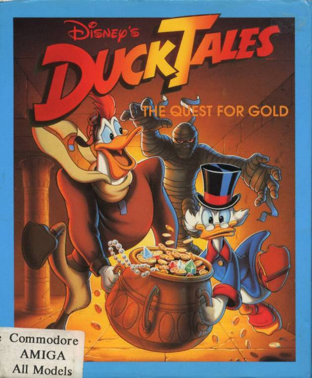 DuckTales - The Quest for Gold — box-2D (EU)