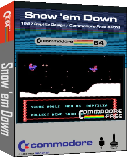Snow 'em Down — box-3D (CUS)