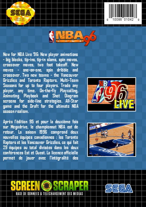 Nba Live 96 — box-2D-back (SS)