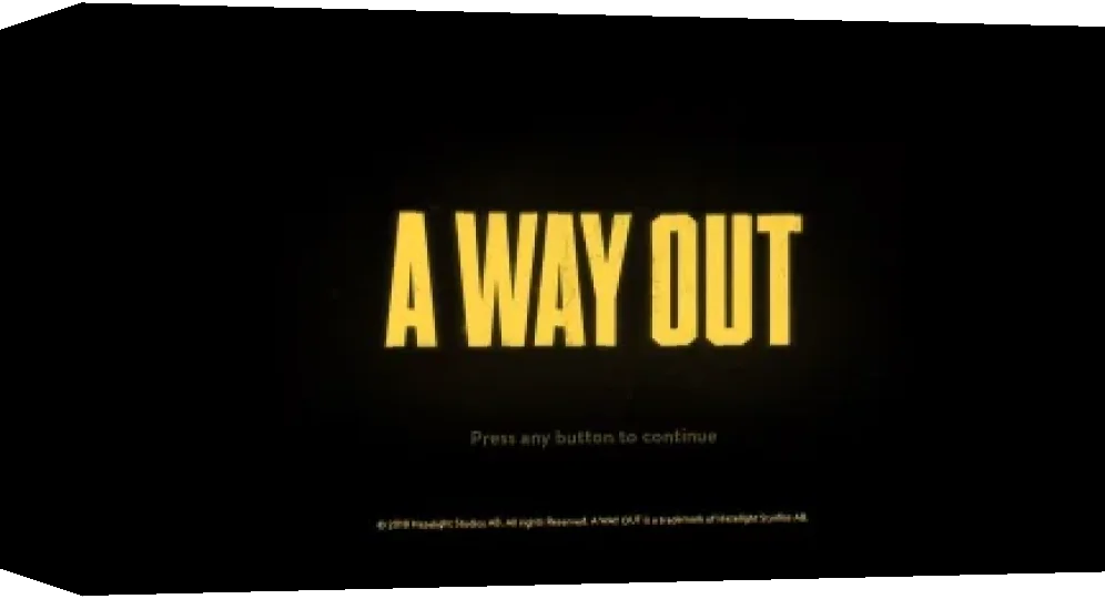 A Way Out — box-3D (WOR)