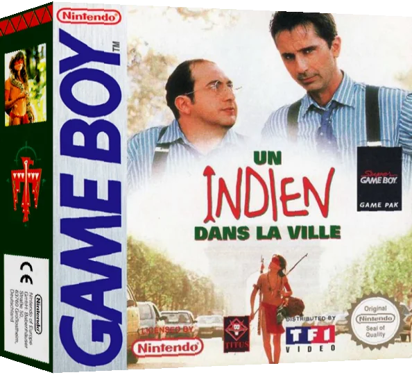 Indien dans la Ville, Un — box-3D (FR)