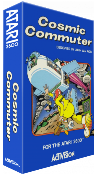 Cosmic Commuter — box-3D (US)