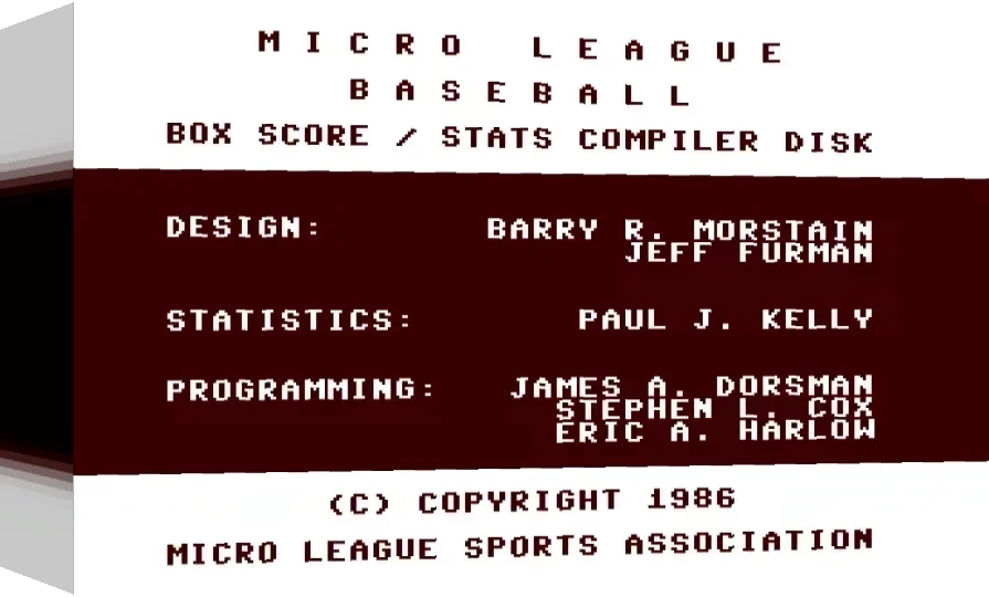 MicroLeague Baseball : Box Score : Stats Compiler — box-3D (WOR)