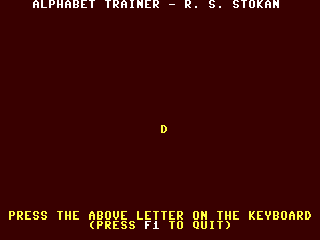 Alphabet Trainer — ss (WOR)