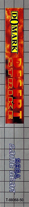 Desert Strike — box-2D-side (EU)
