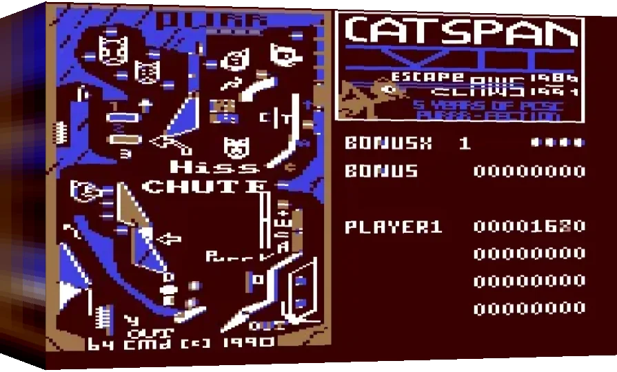 Catspan VII : Escape Claws — box-3D (WOR)