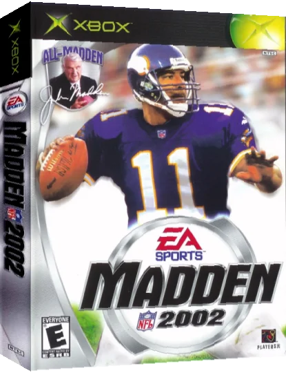 Madden NFL 2002 — box-3D (US)