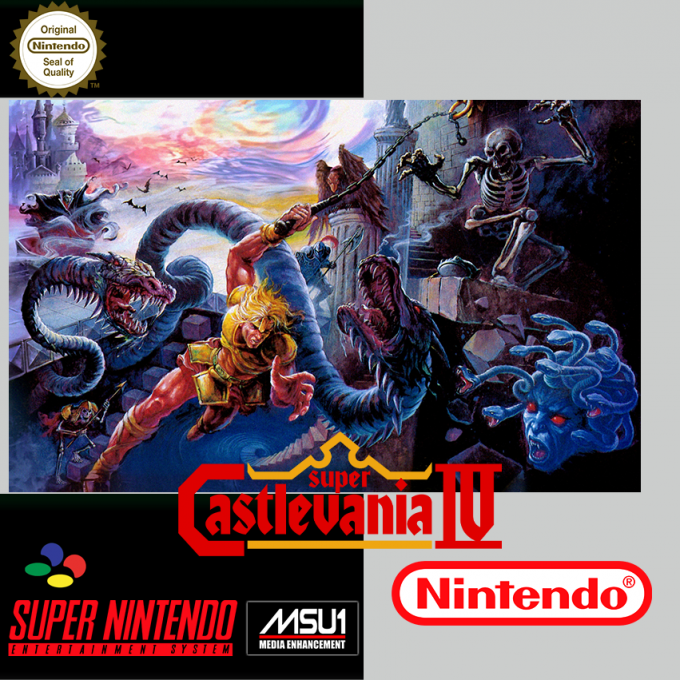 Super Castlevania IV box art