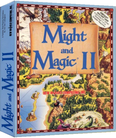 Might and Magic II - Gates to Another World — box-3D (US)