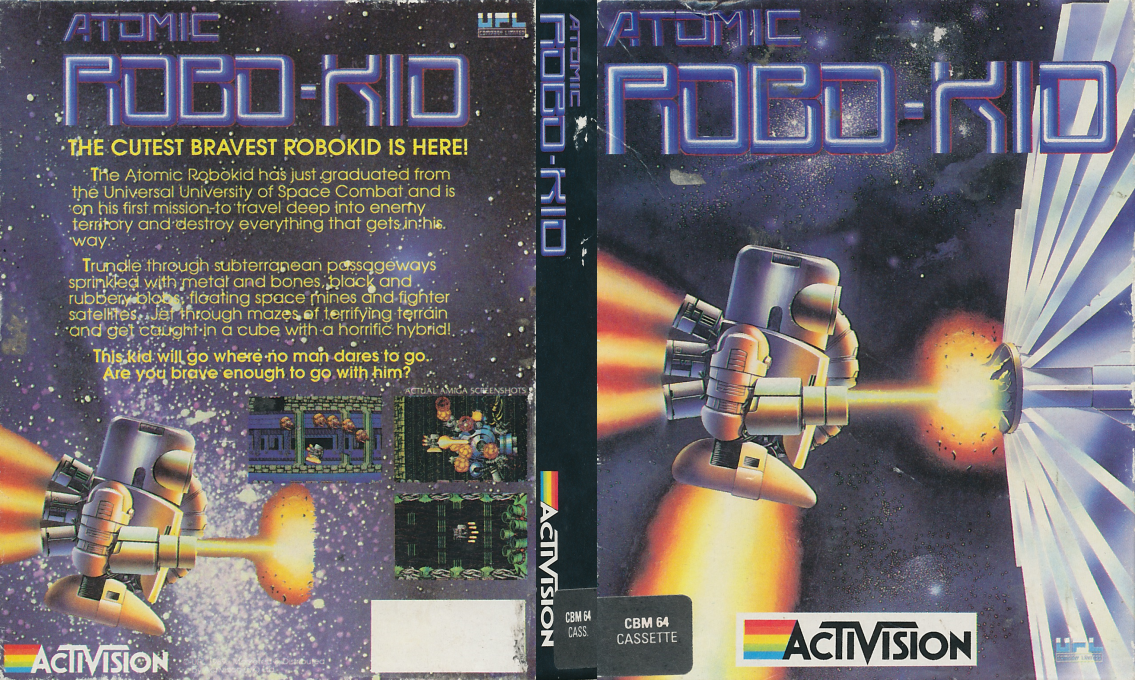 Atomic Robo-Kid — box-texture (EU)