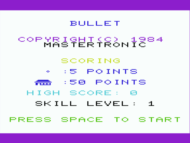 Bullet — sstitle (WOR)