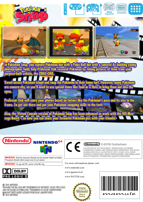 Pokémon Snap — box-2D-back (EU)