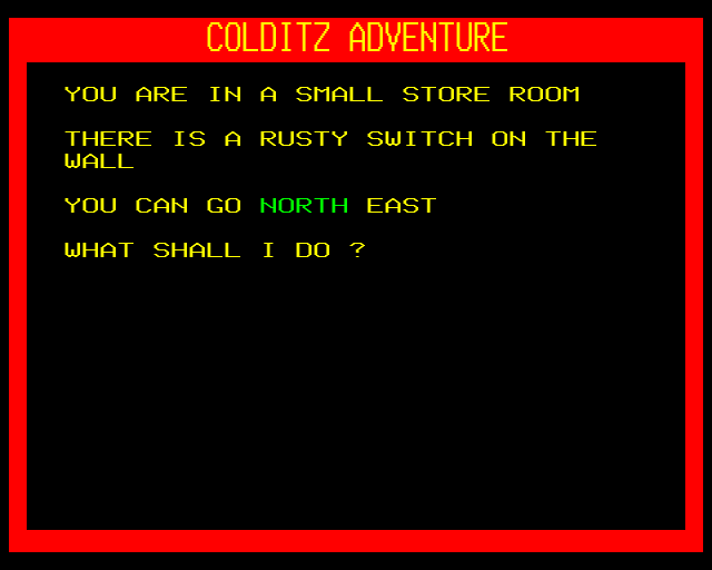 Colditz Adventure — ss (WOR)