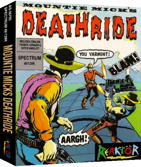 Mountie Mick's Death Ride — box-3D (EU)