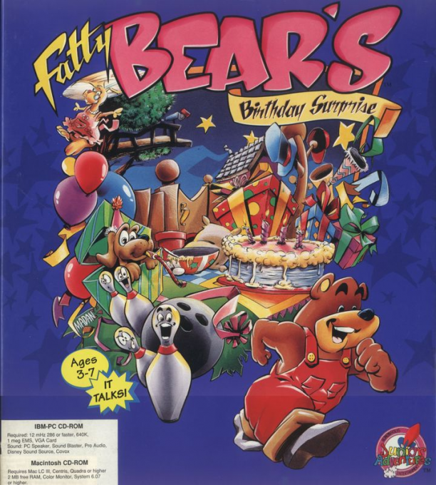 Fatty Bear's Birthday Surprise box art