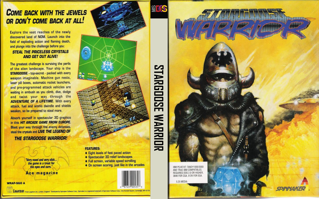 Star Goose! — box-texture (US)