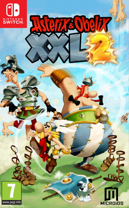 Roman Rumble in Las Vegum - Asterix & Obelix XXL2 — box-2D (EU)