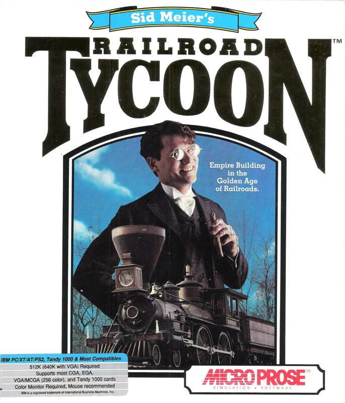 Sid Meier's Railroad Tycoon box art