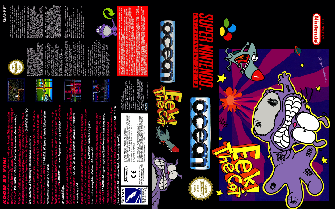 Eek! The Cat — box-texture (EU)