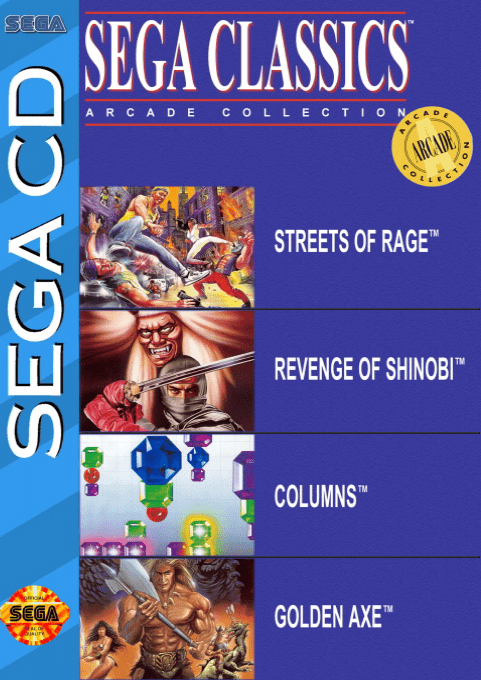 Sega Classic Arcade Collection - Limited Edition box art