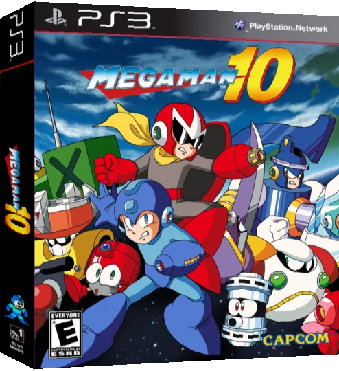 Mega Man 10 — box-3D (US)