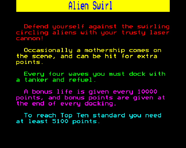 Alien Swirl — sstitle (WOR)