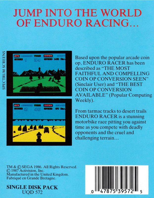 Enduro Racer — box-2D-back (EU)