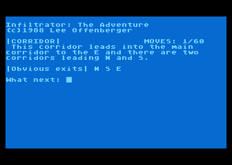 Infiltrator - Adventure #1 — ss (WOR)