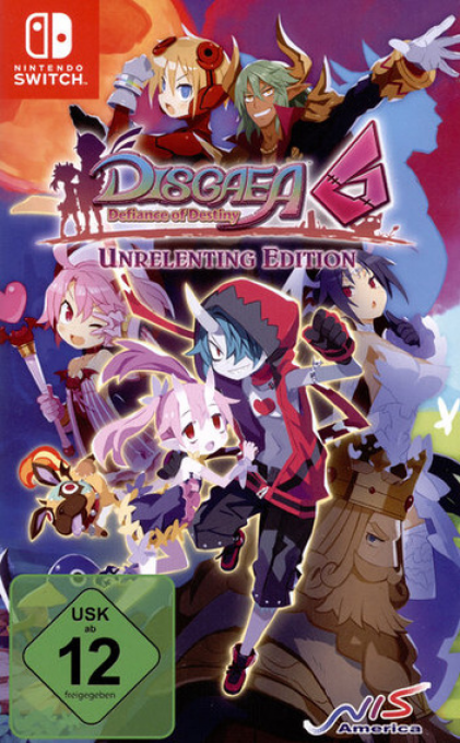 Disgaea 6 - Defiance of Destiny — box-2D (DE)