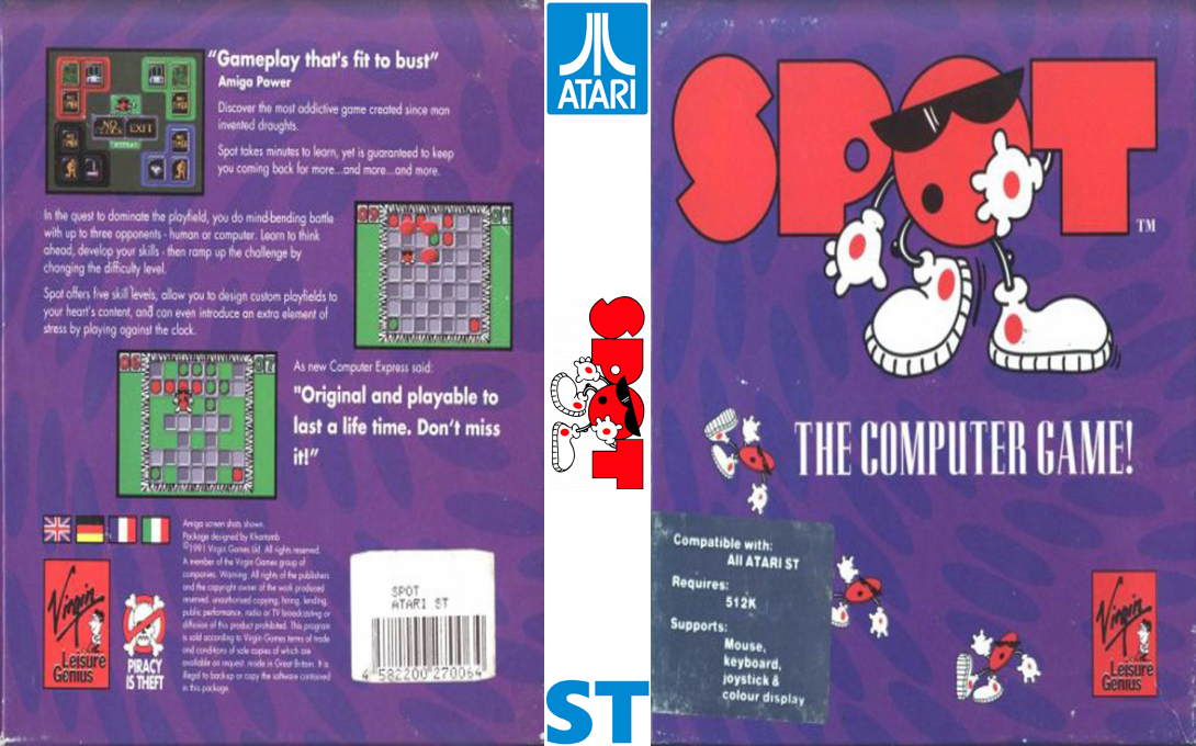 Spot - The Computer Game! — box-texture (EU)