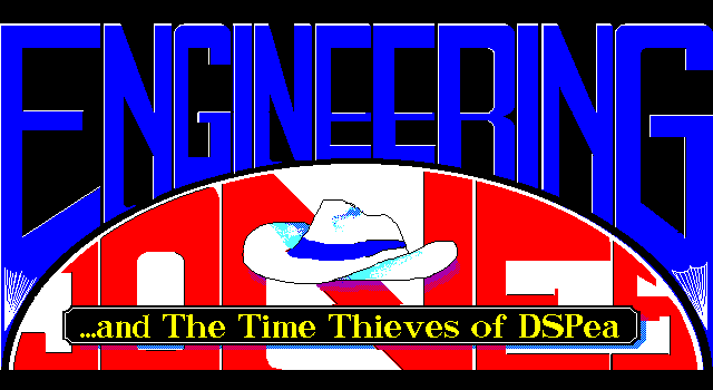 Engineering Jones and the Time Thieves of DSPea box art
