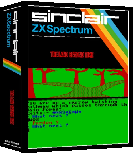 The Land Beyond Time — box-3D (SS)