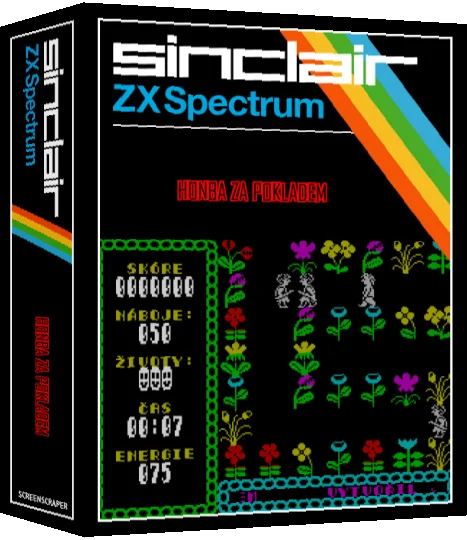 Honba Za Pokladem — box-3D (SS)