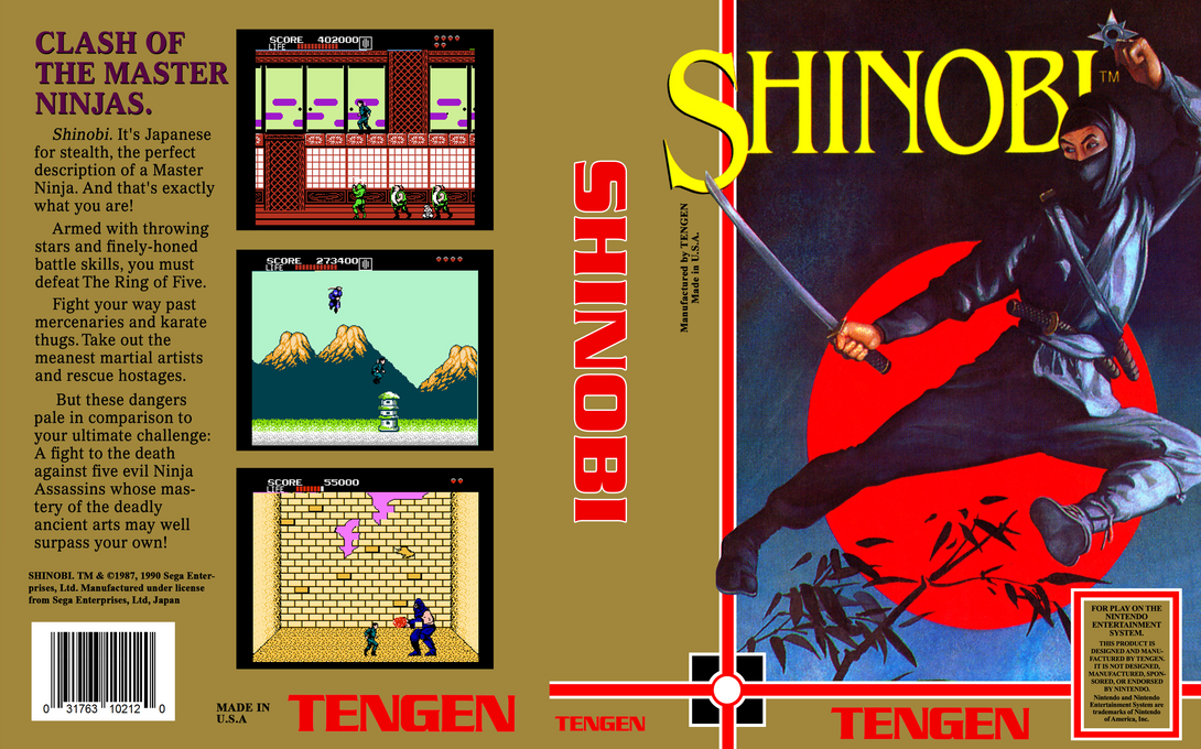 Shinobi — box-texture (US)
