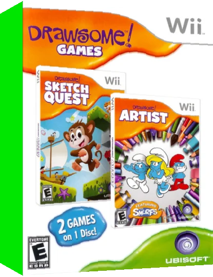 Drawsome! Artist & Drawsome! Sketch Quest — box-3D (US)