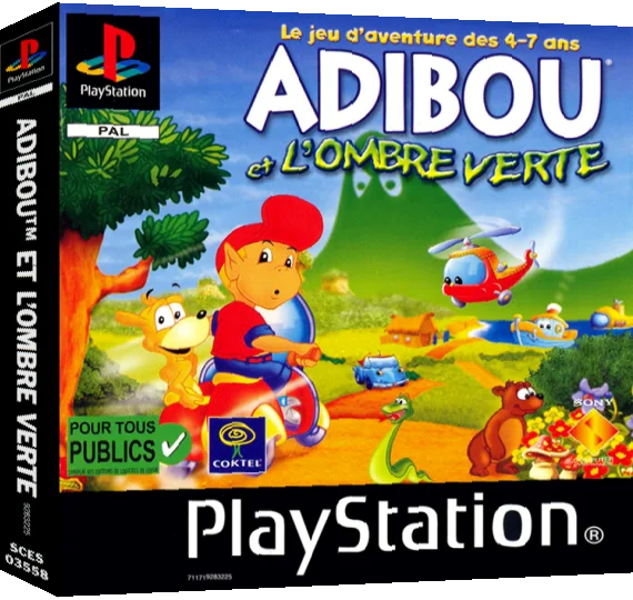 Adibou et l'Ombre Verte — box-3D (FR)